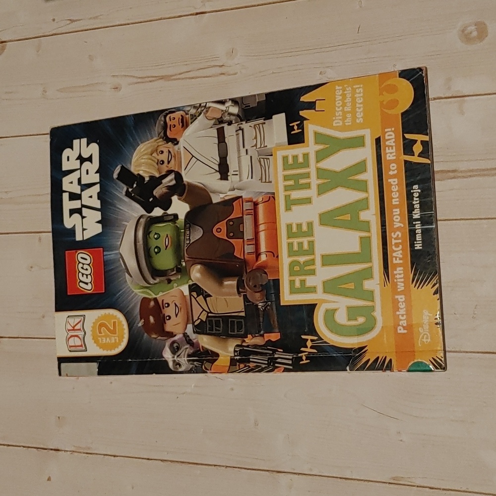 Lego Star Wars Free The Galaxy DK Level 2 Easy Reader Book Learners